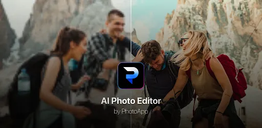 PhotoApp - AI Photo Enhancer background